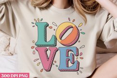 Love PNG, Pop Art Valentine Day Clipart PNG Product Image 2