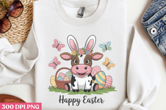 Happy easter PNG, Retro Easter Sublimation PNG Product Image 2