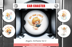 Angelic Anthems Car Coaster Product Image 1