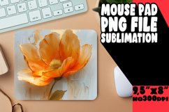 Spring Blossom Bliss: 3D Mouse Pad Floral Designs PNG Product Image 1