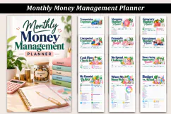 Monthly Money Management Planner Product Image 1