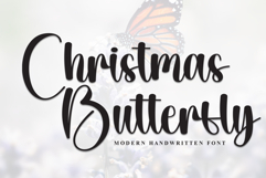 Christmas Butterfly Product Image 1