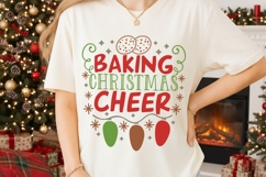 Baking Christmas Cheer Svg, Christmas Holiday Baking Svg. Product Image 5