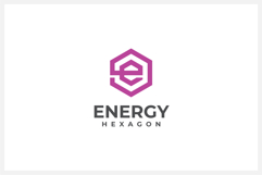 Hexagon Letter E Logo Design Vector Template Product Image 1