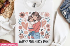 Floral Mama Mom Sublimation PNG Product Image 2