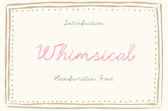 Whimsical Handwritten Product Image 1