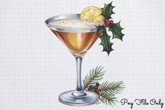 Silver Christmas Clipart Sublimation Bundle PNG Product Image 2