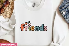 Friends PNG, Friendship Sublimation PNG Product Image 1