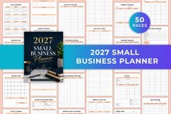 2027 Business Planner | Business Organizer, Finance Product Image 1