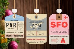 Personalized Travel Adventures Ornament Svg Product Image 2
