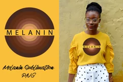Melanin sublimation, PNG print for t-shirt Product Image 1