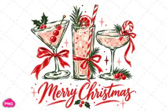 Merry Christmas PNG, Christmas Trees PNG, Christmas Shirt Product Image 1