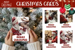Christmas Greeting Card, Santa Claus Greeting Cards Product Image 1