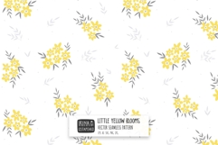 Little Yellow Blooms Floral Pattern Product Image 1