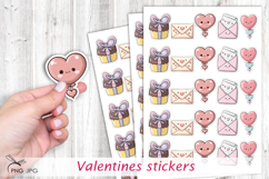 Valentines stickers- 5 Variations Product Image 1