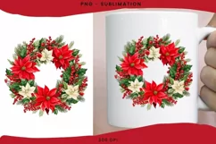 Christmas Wreath Designs PNG Downloads Product Image 1