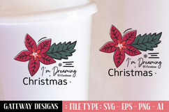 Christmas Round Sign Svg Design /20 Design Product Image 8