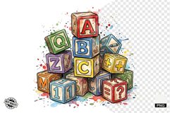 Whimsical Back To School Clipart - Quirky School PNG Product Image 1