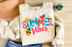 Summer Vibes Svg | Svg Files for Cricut | Shirt Svg Product Image 2