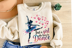 Just a girl who loves to Dance svg | Svg Files | Shirt Svg Product Image 2