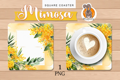 mimosa, yellow, bouquet, hot plate Product Image 1