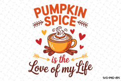 Pumpkin Spice Svg | Halloween Svg | Svg Cut Files Product Image 1