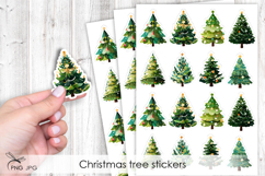 Christmas tree stickers- 8 Variations Product Image 1