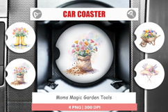 Moms Magic Garden Car Coaster Product Image 1
