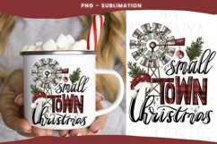 Small Town Christmas | Merry Xmas Png | Sublimation Quote Product Image 1