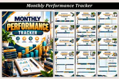 Monthly Performance Tracker Product Image 1
