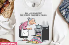 Some days I amaze myself PNG, Funny Grandma Sublimation Product Image 2