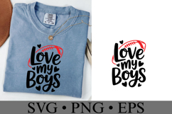 Love my Boys Svg | Game Day Svg | Sport Svg | Shirt Svg Product Image 2
