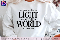 You Are the Light of the World Matthew 5:14 Christian Product Image 2