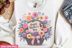 Happy Mothers Day Floral PNG Product Image 2