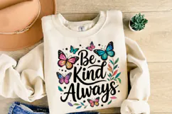 Be Kind always svg | Svg Files for Cricut | Shirt Svg Product Image 2