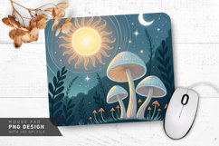 Surreal Goddess Fantasy Mouse Pad PNG Design Product Image 1