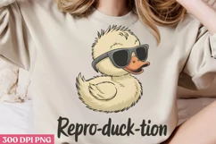 Repro duck tion PNG, Funny Duck Sublimation PNG Product Image 2