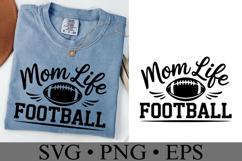 Mom Life Football Svg | Sport Svg | Shirt Svg Product Image 2