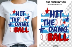 Baseball png design for T-shirts Product Image 1