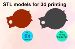 Plates Cup Top for a 20-30-40 OZ Tumblers for 3D Print Product Image 1