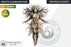 The Vernal Rebirth Dark Fantasy Spring Clipart Product Image 1