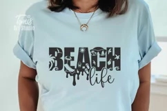 Beach Life SVG PNG DXF | Summer Svg | Beach Svg Cut File Product Image 3
