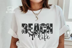 Beach Life SVG PNG DXF | Summer Svg | Beach Svg Cut File Product Image 2