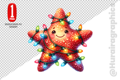 Starfish Clipart- PNG File Product Image 2