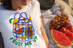 Summer Fruits Sublimation Bundle | Retro Summer DTF Prints Product Image 5