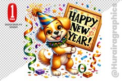 Cute Dog Clipart - PNG File Product Image 1