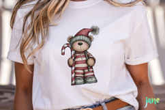Whimsical Christmas Bears Clipart Product Image 5
