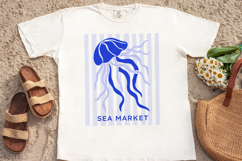20 Ocean Clipart Bundle, Sea Animals PNG Product Image 5