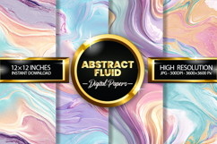 Abstract Fluid Digital Papers - 04 Variation Product Image 1