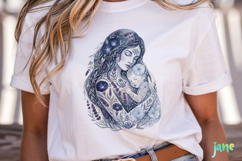 Mother &amp; child Flowers PNG Product Image 5